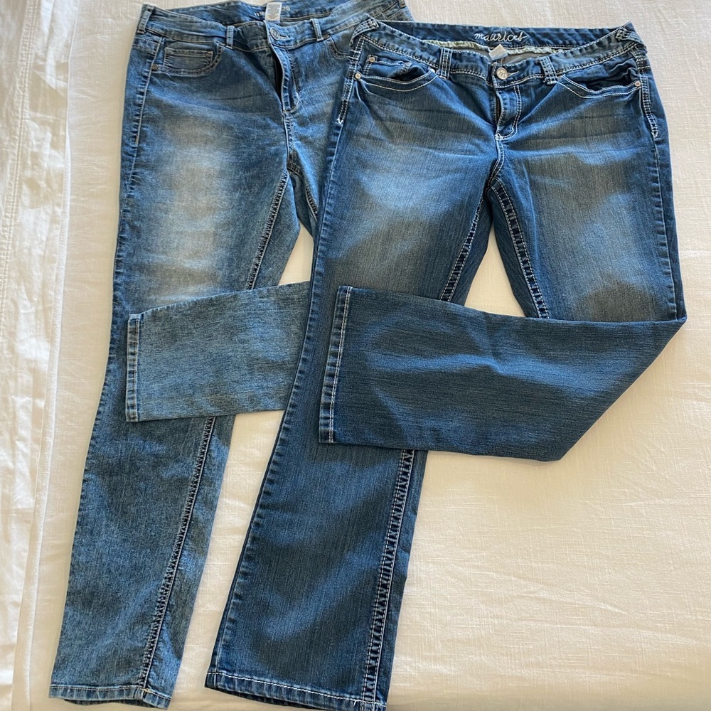 Set of 2 Maurices Jeans